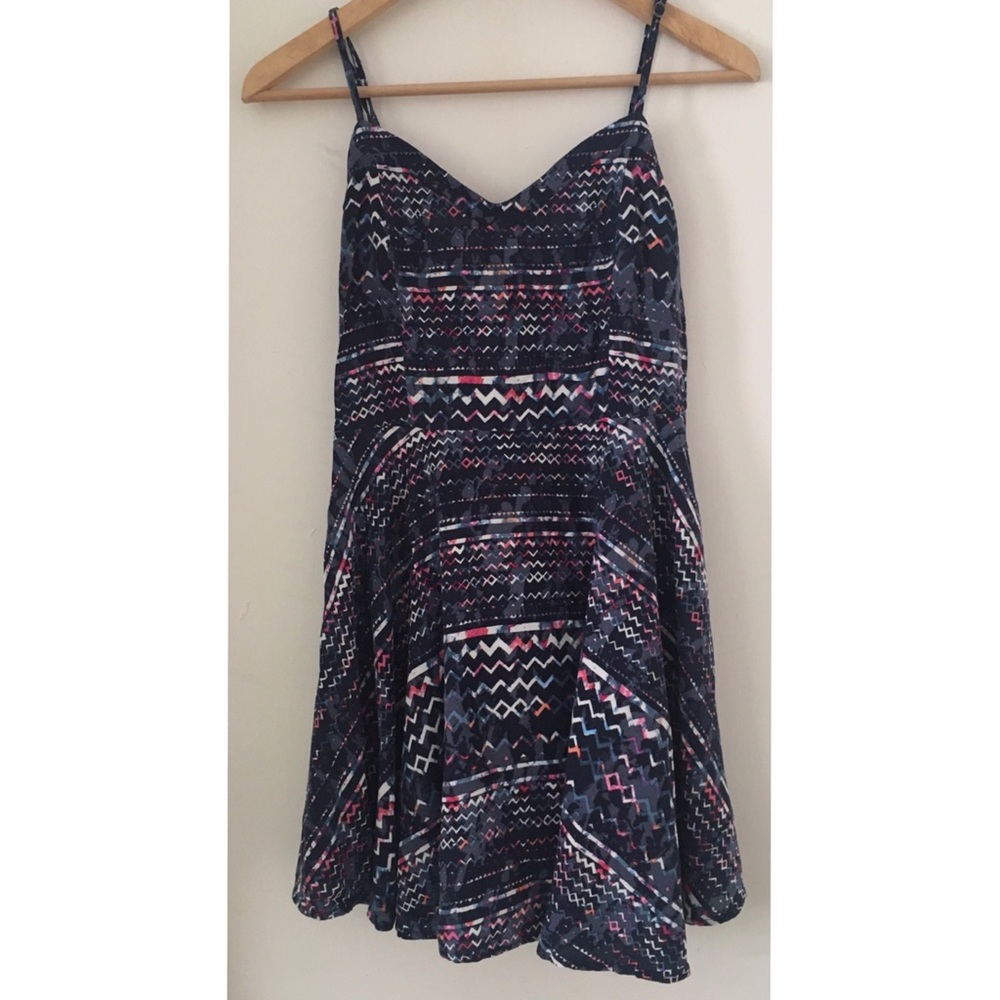Aeropostale Patterned Summer Mini Dress